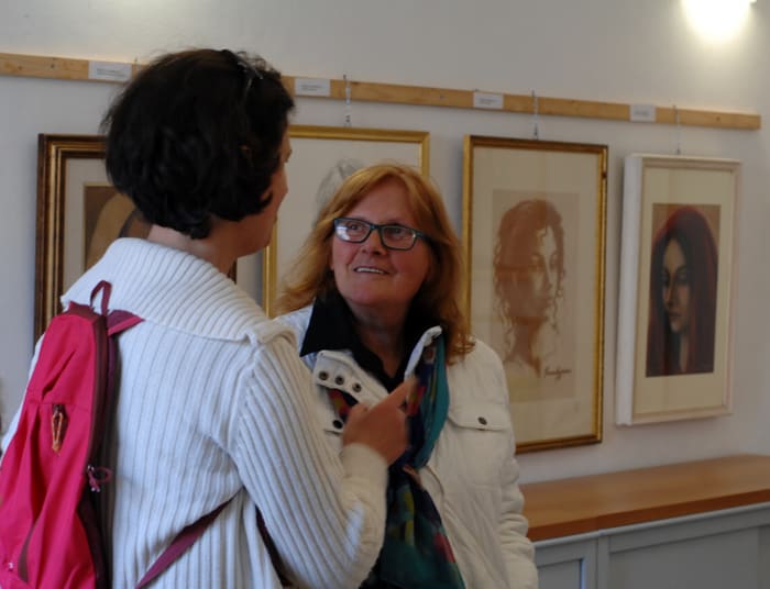Mostra personale di Bruna Mannucci, Vecchiano 2017 — scatto 1