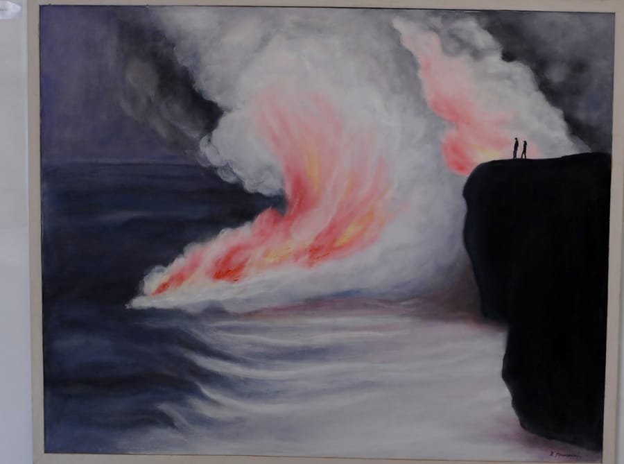 Fiamme sull’acqua