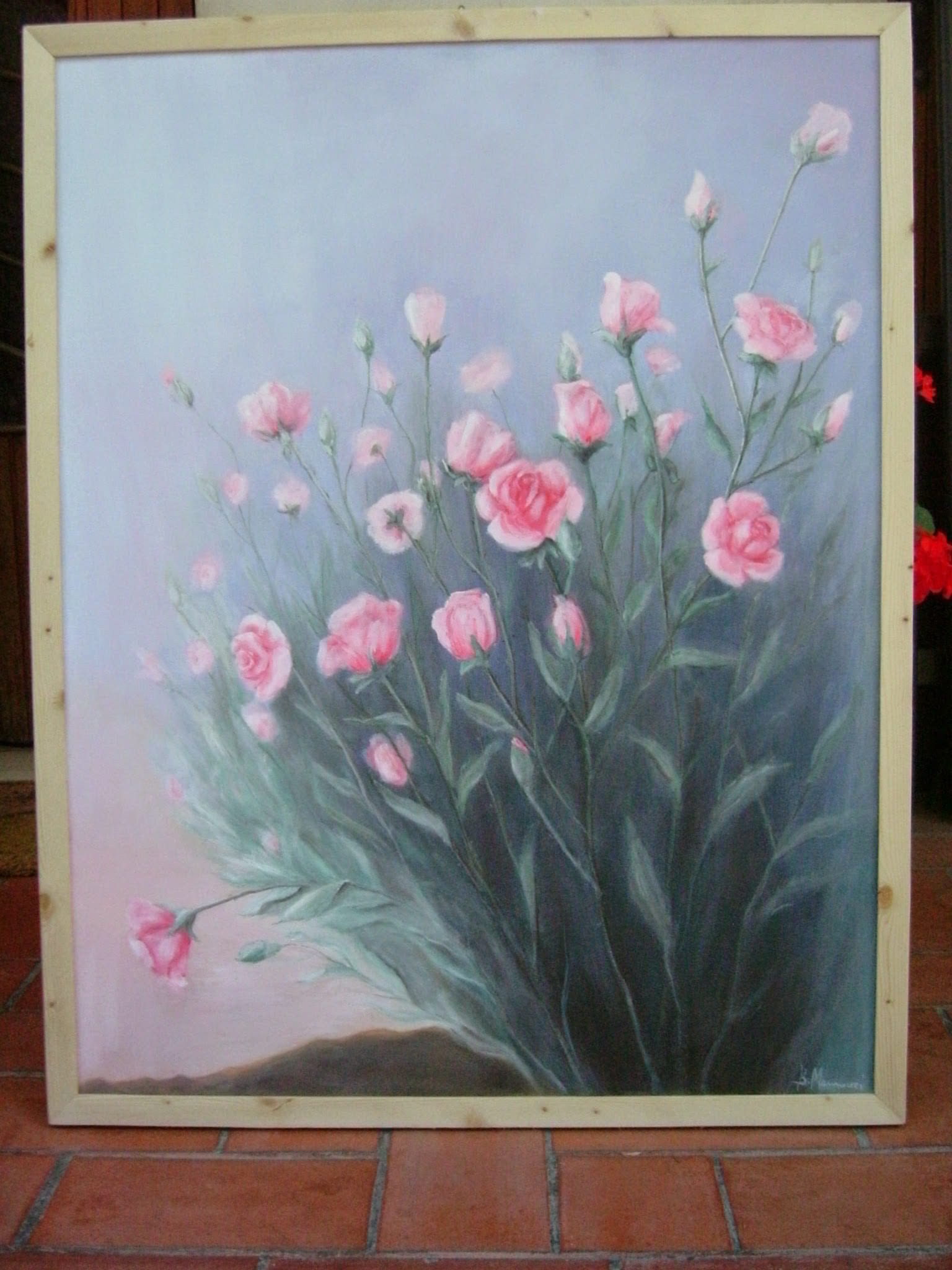 Rose — Olio su tela